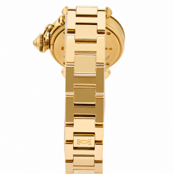 Cartier Pasha 27MM WJ124015 18K Yellow Gold Watch